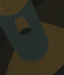 KLOMPIEN Marten 1917-1996,Compositie woonboot,1981,Glerum NL 2009-09-07