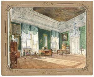 KLOSE Friedrich Wilhelm 1804-1863,Das Kinder-Wohnzimmer des Prinzen Wilhelm und de,Galerie Bassenge 2017-05-26