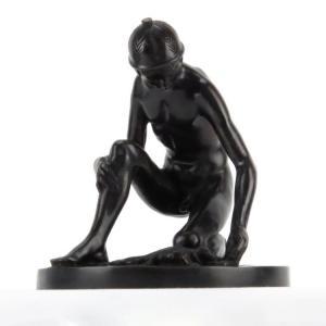 KLUCT H,Kneeling Boy With Lizard,Kodner Galleries US 2017-06-21