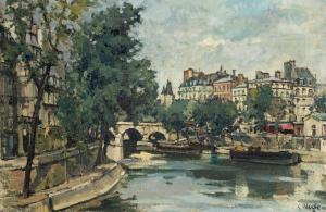 KLUGE Constantin 1912-2003,Le Pont Marie,Hindman US 2023-10-17