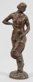 kluge Kurt 1886-1940,Stehender weiblicher Akt Bronze,1923,Schloss DE 2017-09-02