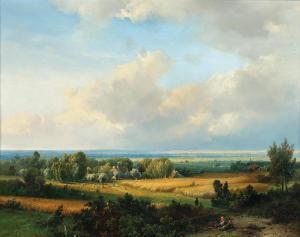 KLUYVER Pieter Lodeviik 1816-1900,A Vast Summer Landscape,Palais Dorotheum AT 2023-10-24