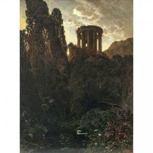 KNAB Ferdinand 1834-1902,Landschaft mit Tempel,Neumeister DE 2023-12-06