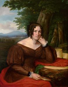 KNAPP Anton 1798-1839,Portrait der Nanette Camozzi geb,Zeller DE 2012-04-12