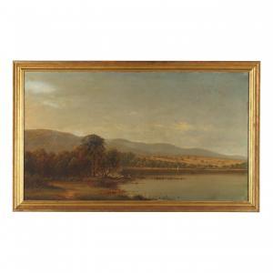 KNAPP Charles Wilson 1822-1900,Landscape,Leland Little US 2024-03-22