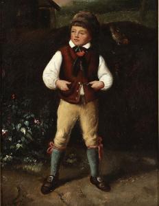 KNAUS Ludwig 1829-1910,A street boy,Bruun Rasmussen DK 2023-07-31