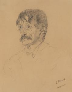 KNAUS Ludwig 1829-1910,PORTRAIT OF A MAN (STUDY),Hargesheimer Kunstauktionen DE 2022-09-07