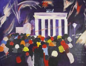 KNEF Hildegard,Silvester am Brandenburger Tor in Berlin,1991,Auktionshaus Quentin 2011-10-22