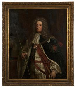 KNELLER Godfrey 1646-1723,A portrait of the Duke of Devonshire,John Moran Auctioneers US 2015-11-17