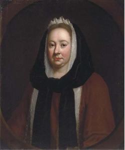 KNELLER Godfrey 1646-1723,Portrait of a lady, bust-length, in widow's weeds,,Christie's 2005-03-09