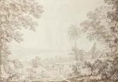 KNIEP Christian Heinrich 1755-1825,Vue de la baie de Naples,Christie's GB 2014-03-26