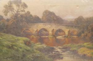 KNIGHT Adam 1855-1931,Stone Bridge,David Duggleby Limited GB 2022-08-13
