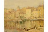 KNIGHT Adam 1855-1931,THE QUAYSIDE AT CASSIS,Mellors & Kirk GB 2015-11-25