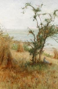 KNIGHT C,A girl in a hayfield,1897,Bonhams GB 2011-03-01