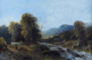 KNIGHT F.,A river landscape with mountains,Bellmans Fine Art Auctioneers GB 2022-08-02