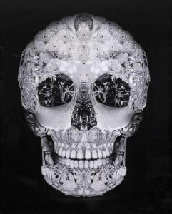 KNIGHT Gary 1964,Jewelled skull,2009,Delorme-Collin-Bocage FR 2010-05-28