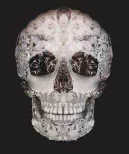 KNIGHT Gary 1964,Jewelled skull (vanitas),2009,Lasseron et Associees FR 2011-07-08