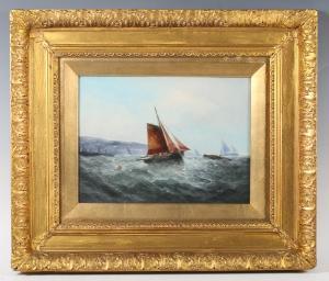 KNIGHT George 1872-1892,Maritime Scenes,Tooveys Auction GB 2024-01-24