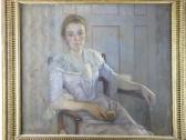 KNIGHT HANDEL,portrait of a seated lady,Rogers Jones & Co GB 2017-04-25