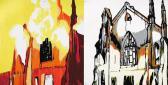KNIGHT JASPER 1978,The Burning of St Barnabas,2009,Menzies Art Brands AU 2016-09-21