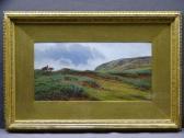 KNIGHT Joseph 1837-1909,Welsh moorland (probably above Talwrn),1897,Rogers Jones & Co GB 2019-12-10