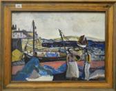 KNIGHTS Herbert,Fisher Folk on the Shore and Fishing in the h,Rowley Fine Art Auctioneers 2020-07-25