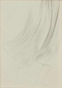 KNIGHTS Winifred,Drapery study for the Milner Memorial altarpiece, ,c.1928-33,Rosebery's 2023-03-14