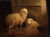 KNIP August 1819-1859,Two sheep in the stable,Glerum NL 2011-09-19