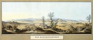 Knippel Ernst Wilhelm 1811-1900,Das Riesengebirge aufgenommen am Wege zwischen ,Sopocki Dom Aukcjny 2020-03-14