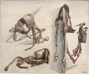 KNOLL Francois Cornelis 1772-1827,Studienblat,Galerie Bassenge DE 2020-11-25