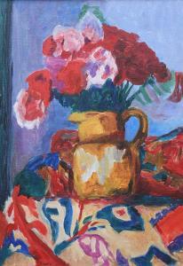 KNOLLYS Eardley 1902-1992,Still life with flowers in a jug,Woolley & Wallis GB 2023-12-13