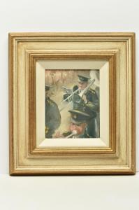 KNOX Peter Cecil 1942,A MARCHING BRASS BAND,Richard Winterton GB 2024-01-15