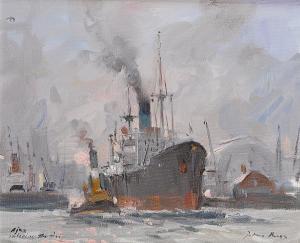 KNOX Peter Cecil 1942,Ajax - Entering the River,Bonhams GB 2009-09-29