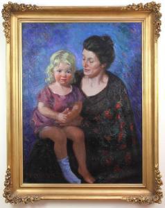 KNOX Susan Richer 1875-1959,Mother and Child,Kaminski & Co. US 2018-10-27