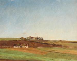 KNUDSEN Hans 1865-1947,Landscape,1911,Bruun Rasmussen DK 2023-08-08