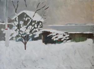 KNUDSEN Thorkild 1912-1998,Winter scape,1951,Bruun Rasmussen DK 2022-05-19