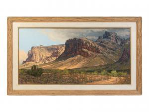 KNUDSON Robert L 1929-1989,Desert Sanctuary (Superstition Mountains),Hindman US 2023-03-08