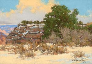 KNUDSON Robert L 1929-1989,Winter Silence,Santa Fe Art Auction US 2018-12-09