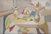 KNUTSON Greta Tzara 1899-1983,Nature morte cubiste - Nature morte au dos,1930-35,Ader FR 2021-01-26