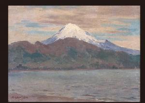 KOBAYASHI Mango,Fuji,1917,Mainichi Auction JP 2009-05-09