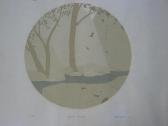 KOBAYASHI REIMI 1900-1900,Green Leaves,1974,Westbridge CA 2014-11-29