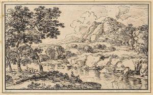 KOBELL Franz Innocenz 1749-1822,Riverscape,Van Ham DE 2015-05-15