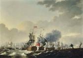 KOBELL Hendrik II 1751-1779,The battle of Barfleur, 19 May 1692,1769,Christie's GB 2016-12-01