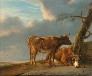 KOBELL Jan III 1800-1838,Cows under a Tree,Palais Dorotheum AT 2022-09-08