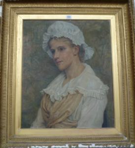 KOBERWEIN TERRELL Georgina 1876-1903,A Day-dream,1879,Bellmans Fine Art Auctioneers GB 2011-09-06
