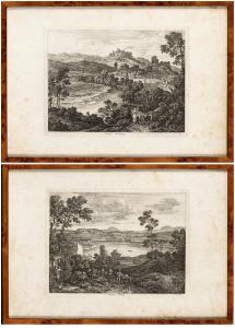 KOCH Anton Joseph 1768-1839,Castel Madama | Acqua Cetosa,Bertolami Fine Arts IT 2024-02-20