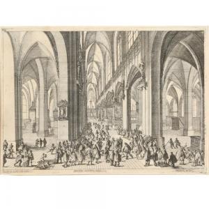 KOCH Anton Joseph 1768-1839,interior of a church,Ripley Auctions US 2024-03-30