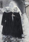 KOCH Hermann 1856-1939,Two nuns,Bonhams GB 2022-06-08