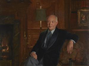 KOCH John 1909-1978,Portrait of David Sarnoff,1967,Bonhams GB 2014-11-19