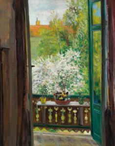 KOCH Olga 1877-1955,Der Blick aus dem Fenster,Palais Dorotheum AT 2006-06-21
